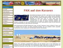 Tablet Screenshot of fkk-kanaren.de